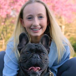 Girl-braces-dog-steel-city-wild-smiles Steel city orthodontics